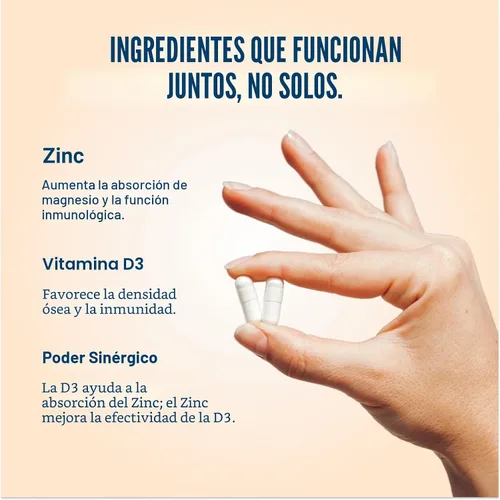 Miniatura 4 de Live Conscious Magwell Magnesio, Zinc y Vitamina D3 - Glicinato de magnesio, malato y citrato - Suplemento triple para mujeres y hombres