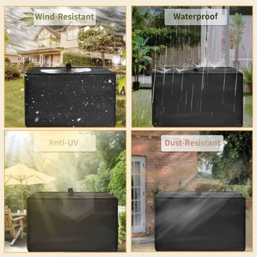 Miniatura 7 de Cubierta para freidora de aire resistente al calor, impermeable, a prueba de polvo, compatible con Ninja DZ201 Foodi de 8 cuartos de galón, Ninja