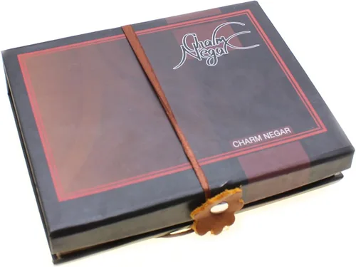 Miniatura 7 de Asoodehdelan - Cartera de piel auténtica Farvahar con alas de león para hombres