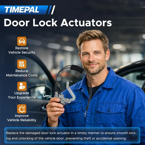 Miniatura 6 de Actuador de pestillo de bloqueo de puerta lateral izquierda del conductor delantero compatible con Toyota Sequoia 2001-2007, Tundra Double Cab
