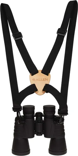 Miniatura 3 de Allen Company - Arnés de correa ajustable para binoculares de 4 vías, color negro
