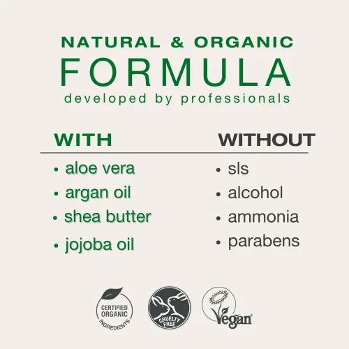 Miniatura 6 de Naturigin Tinte permanente para el cabello, negro 2.0, sin amoníaco, cobertura 100% de canas, fórmula natural nutritiva, para todo tipo de cabello