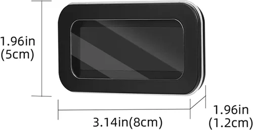 Miniatura 3 de Funda con filtro magnético para lente DJI Osmo Pocket 3, a prueba de polvo y resistente al agua, bolsa de almacenamiento de filtro de lente