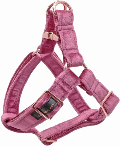 Miniatura 11 de ARING PET Arnés halter para perro, arnés de terciopelo para perro, arnés halter para perro sin tirones, arnés ajustable resistente para perros Verde