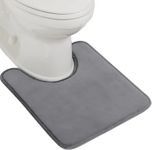 Miniatura 45 de GORILLA GRIP Alfombras de Baño de Espuma Viscoelástica, Tapetes de Baño de Terciopelo Suave y Absorbente, Puntos Duraderos en la Parte Inferior
