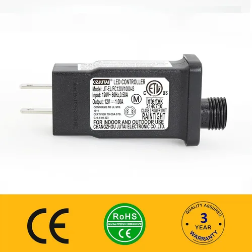 Miniatura 2 de PremierAdapter - Fuente de alimentación de 12 V y 12 W, transformador para CZJUTAI JT-EL/FC- 120V1000-C 12V12W /9W /7.2W /6W /4.5W /1.35W -IP44