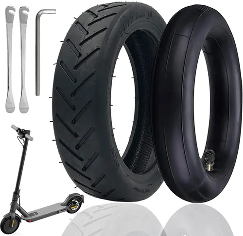 Miniatura 10 de Cooryda Neumático y Tubo de 8.5'', Neumático de Scooter Eléctrico 8 1/2×2 Ruedas de Repuesto para Gotrax Gxl V2/Xiaomi M365, Neumáticos de Rueda