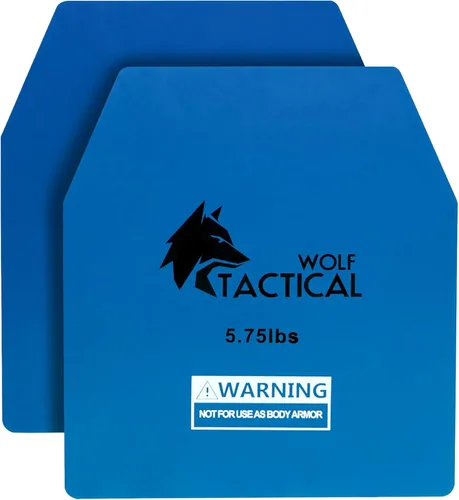 Miniatura 8 de WOLF TACTICAL - Placas de peso para chaleco, pares de 5.75, 8.75, 14.5, 19.75 libras, para WODs, entrenamiento de fuerza, correr, entrenamientos