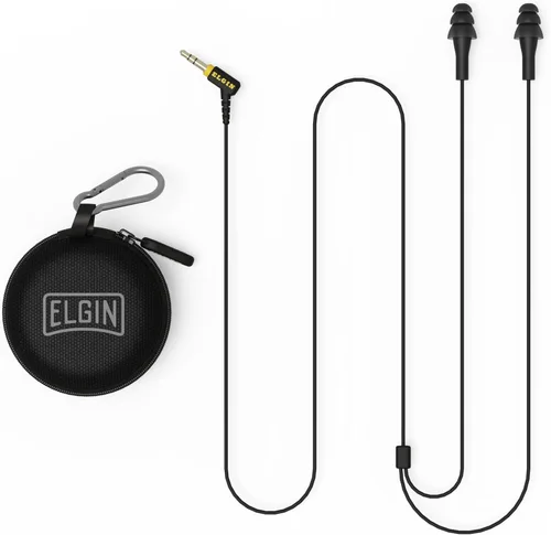 Elgin Ruckus Auriculares con tapón para los oídos, con certificación ANSI de reducción de ruido de 25 dB, clasificación IP65 para resistencia al
