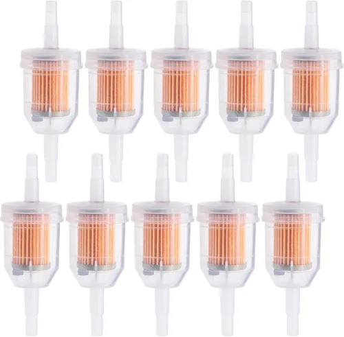 Miniatura 12 de 3 filtros de combustible en línea 691035 493629 de 40 micras 1/4 pulgadas para Briggs Stratton, repuesto para motores Kawasaki 49019-0014 49019-7001
