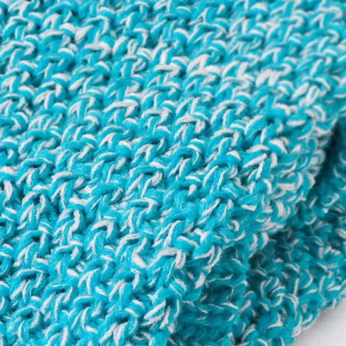 Miniatura 2 de AmyHomie Manta de cola de sirena, manta para niños, saco de dormir de sirena de ganchillo, regalo de sirena para niñas (azul claro, niños)