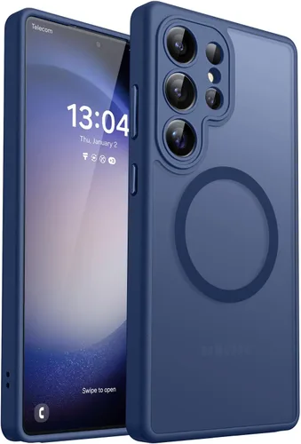 Miniatura 43 de CANSHN Funda diseñada para Samsung Galaxy A16-5G [protección completa de la cámara] [compatible con Magsafe] funda protectora trasera translúcida