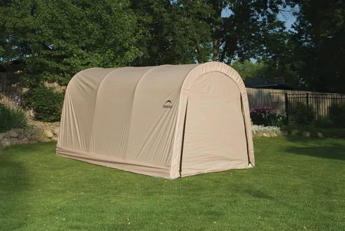 AutoShelter 10 x 15 pies Kit de cubierta de repuesto Redondo 7oz Sandstone