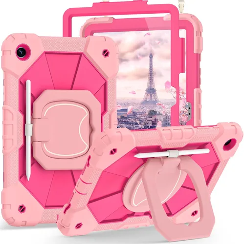 Miniatura 9 de Auizotl Funda para Samsung Galaxy Tab A9+/A9 Plus de 11 pulgadas (SM-X210/X216/X218) con protector de pantalla/soporte giratorio/soporte