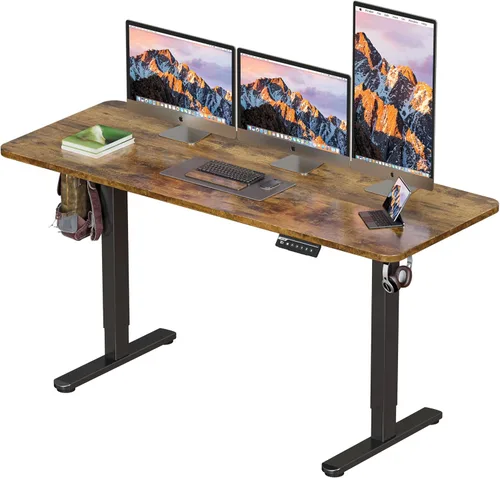 Miniatura 14 de BIZUM - Escritorio de pie eléctrico de 40x24 pulgadas con ajuste de altura y configuraciones de memoria, escritorio ergonómico para sentarse o estar