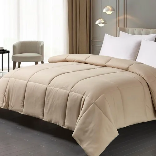 Miniatura 13 de Blue Ridge Home Fashions - Edredón sintético de microfibra para todas las estaciones, relleno de poliéster hipoalergénico, Algodón, Negro, King