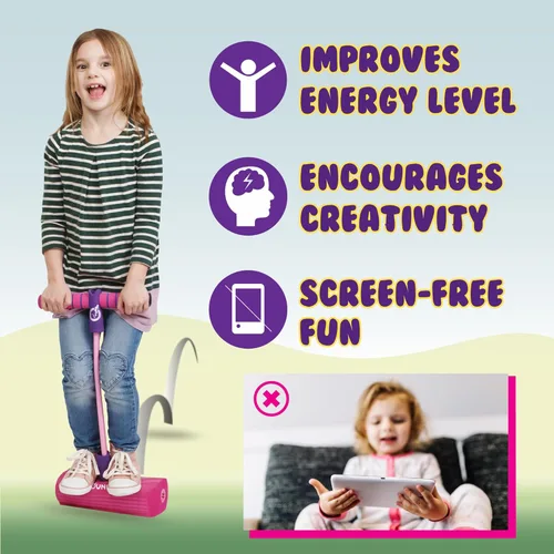 Miniatura 5 de Bounce Juguete de espuma, para brincar para niños 100% seguro, Rosado