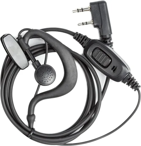 Miniatura 7 de Auricular Walkie Talkie con micrófono de un solo cable auricular de radio bidireccional para Baofeng UV-5R BF-888S Arcshell Retevis H-777 RT21 RT22