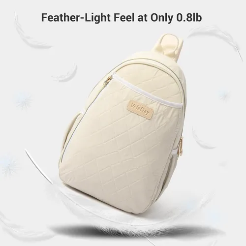 Miniatura 3 de Bolsa de pickleball para mujer, acolchada y elegante, correa de hombro ajustable, 2 compartimentos de almacenamiento para remos, bolas, zapatos