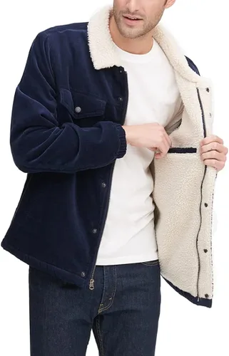 Miniatura 5 de Levis - Chaqueta de pana de sherpa estilo camionero para hombre