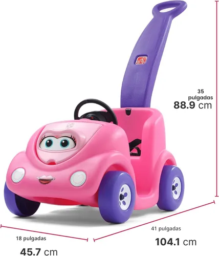 Miniatura 5 de Buggy para empujar, Step2, edición de aniversario, color rosa