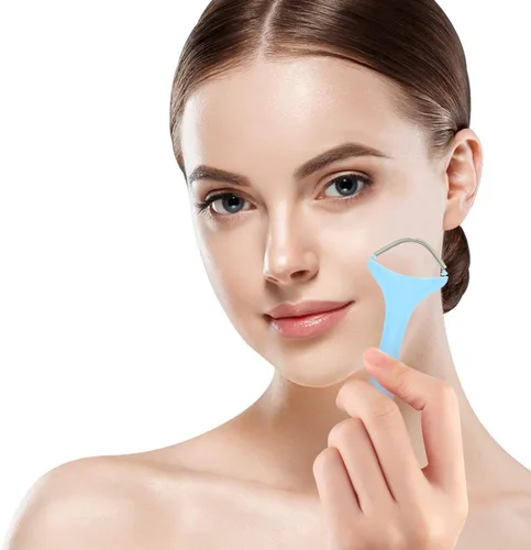 Miniatura 6 de 2pcs Facial Threading Hair Removal Manual Epilator for Women Portable Facial Hair Remover Spring Epilator Tool Suitable for Sensitive Skin and