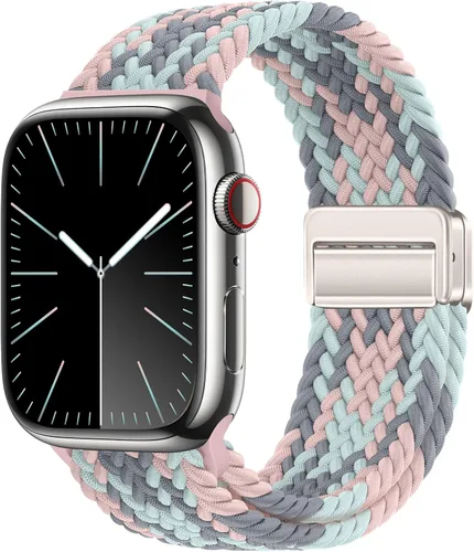Miniatura 20 de Qimela Correa deportiva compatible con correas de Apple Watch de 1.49, 1.57, 1.61, 1.65, 1.73, 1.77 pulgadas, 1.77 pulgadas, 1.77 pulgadas, correa