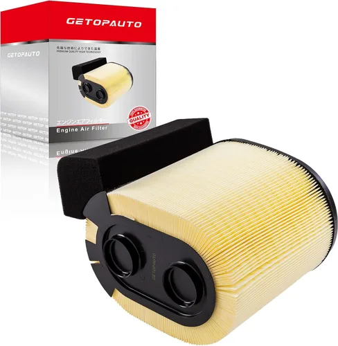 GETOPAUTO FA1927 Filtro de aire de motor, Compatible con 2017 2018 2019 Ford F250 F350 F450 F550 Super Duty con motor diésel V8 de 6.7L Powerstroke