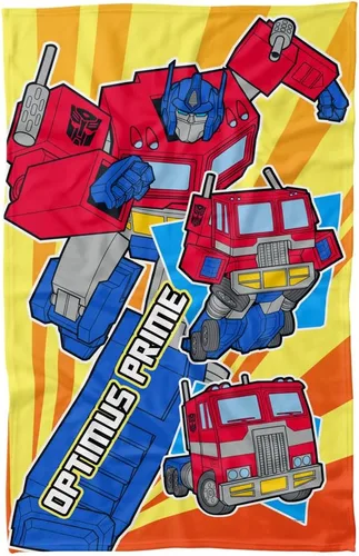 Miniatura 5 de LOGOVISION Manta Transformers, manta grande de vellón Megatron de 36 x 58 pulgadas