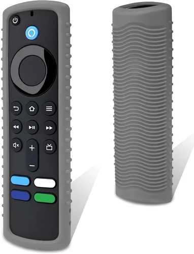 Miniatura 9 de Juego de 3 fundas de silicona para control remoto Fire TV Stick Soft washable silicone skin, compatible with most Fire TV 4K remotes, anti-slip