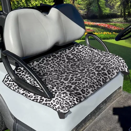 Miniatura 11 de Fundas de asiento de carrito de golf, mantas para carrito de golf, fundas de asiento de toalla para la mayoría de carritos de golf de 2 asientos