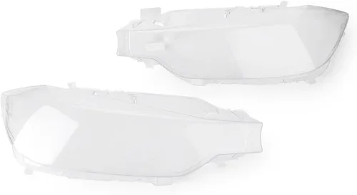 Miniatura 2 de 1 par de cubierta de repuesto para lente de faro delantero (izquierda y derecha) para BMW F30 2013-2016 transparente