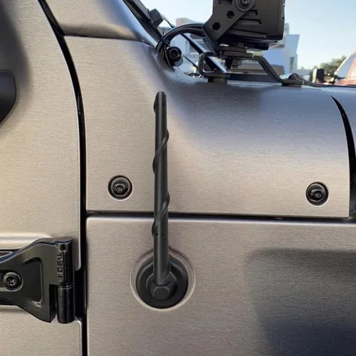 Miniatura 48 de VOFONO - Antena para Jeep Wrangler 4xe JK JL Unlimited Willys Gladiator JT Rubicon Sahara 2007-2025, accesorios Jeep Gladiator, antena Jeep Wrangler