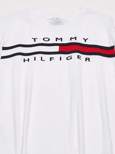 Miniatura 2 de Tommy Hilfiger Camiseta de manga corta con cuello redondo para niño, ropa de uso diario
