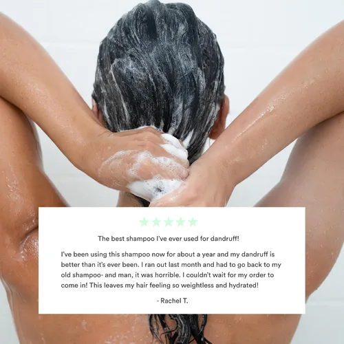 Miniatura 6 de Dermazen Champú limpiador de terapia del cuero cabelludo para tipos de piel de dermatitis seborreica Reduce visiblemente la descamación y alivia