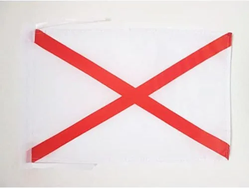 Miniatura 376 de Bandera de México AZ FLAG, 45.7 x 30.5 cm, con cordones - Pequeñas banderas mexicanas de 30 x 45 cm - Bandera de 45.7 x 30.5 cm