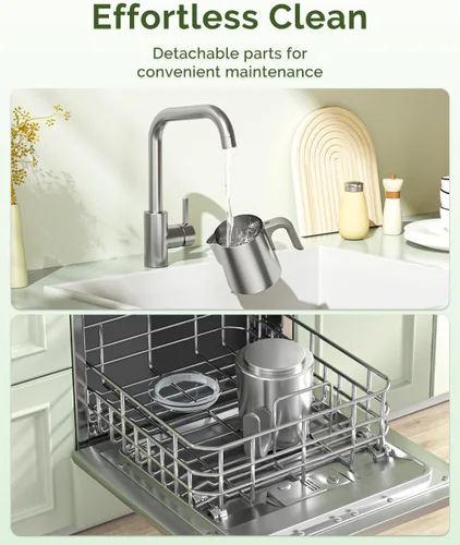 Miniatura 8 de Maestri House Espumador de leche, vaporizador y espumador de leche eléctrico 4 en 1, 16.9 onzas, 600 W, control táctil inteligente, máquina