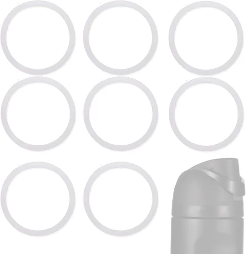 Miniatura 10 de 6 piezas de anillo de sellado de botella de agua de repuesto para Owala FreeSip, juntas de anillo O de sello de tapa de silicona, piezas de repuesto
