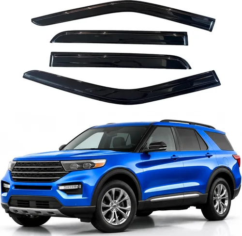 Miniatura 295 de Visor para ventana IG para Hyundai Venue 2020-2023, protector contra la lluvia, adhesivo extra duradero, deflector de viento para lado