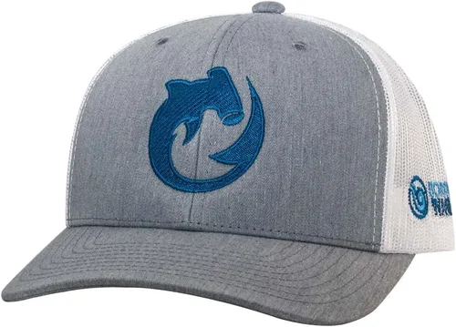 Miniatura 6 de Sombrero de camionero de buceo con tiburón: Snapback ajustable para hombre, para pesca, pesca submarina