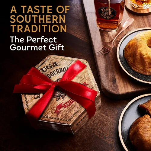 Miniatura 2 de TORTUGA Southern Trio Paquete de regalo – Whisky Tennessee, Borbon Kentucky y pastel de manzana Moonshine – Mini pasteles de 3 – 4 onzas – El regalo