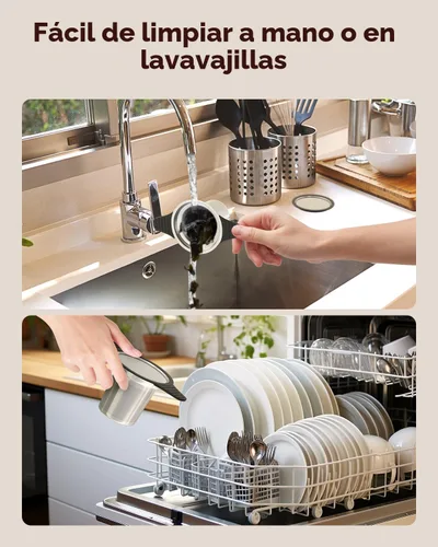 Miniatura 5 de Reinmoson Coladores y Filtros Grandes para Té Suelto de Una Taza, Infusores de Té de Malla Extra Fina de Acero Inoxidable 304 y Silicona de Grado