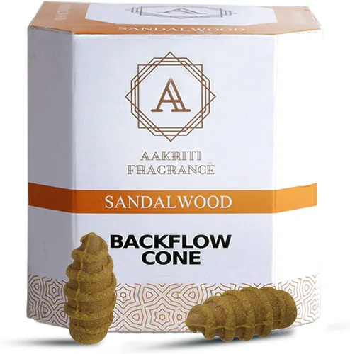 Miniatura 13 de Conos de cascada de incienso natural de flujo de retorno, forma única para incienso de reflujo, para oración, meditación, relajación (25 piezas)
