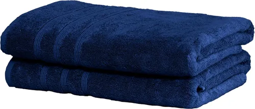 Miniatura 60 de Mosobam Juego de 4 toallas turcas de lujo de 35 x 70 pulgadas, color gris claro (gris), viscosa de bambú de 24.69 oz/m² y algodón peinado turco