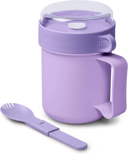 Miniatura 10 de MATICAN Taza de sopa para microondas con tapa, recipiente para sopa con tapa para fideos ramen, sopa, bebidas, apto para microondas, incluye