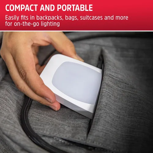 Miniatura 6 de ENERGIZER - Luz LED de noche 4 en 1 contra fallas de energía, 1 paquete, enchufable, sensor de luz, encendido/apagado automático, enchufe plegable