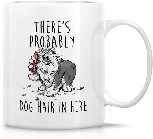 Miniatura 56 de Retreez - Taza divertida con texto en inglés "Funny Cute Golden Retriever Don't Stop Retrievin' Dog Lover", 325 ml, tazas de café de cerámica
