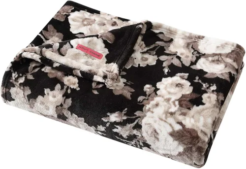 Miniatura 9 de Betsey Johnson - Manta individual, ropa de cama de felpa ultrasuave, manta suave de gran tamaño, artículos esenciales para dormitorio (Bouquet Day)