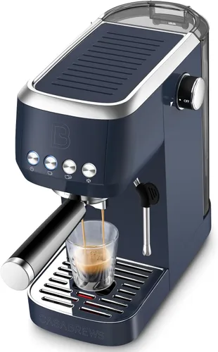 Miniatura 11 de CASABREWS 3700 Essential Máquina de café expreso de 20 bares, cafetera de acero inoxidable con espumador de leche al vapor, máquina de café expreso