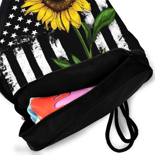 Miniatura 3 de Mochila con cordón a granel para gimnasio, yoga, deportes al aire libre